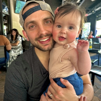 Dr West and daughter